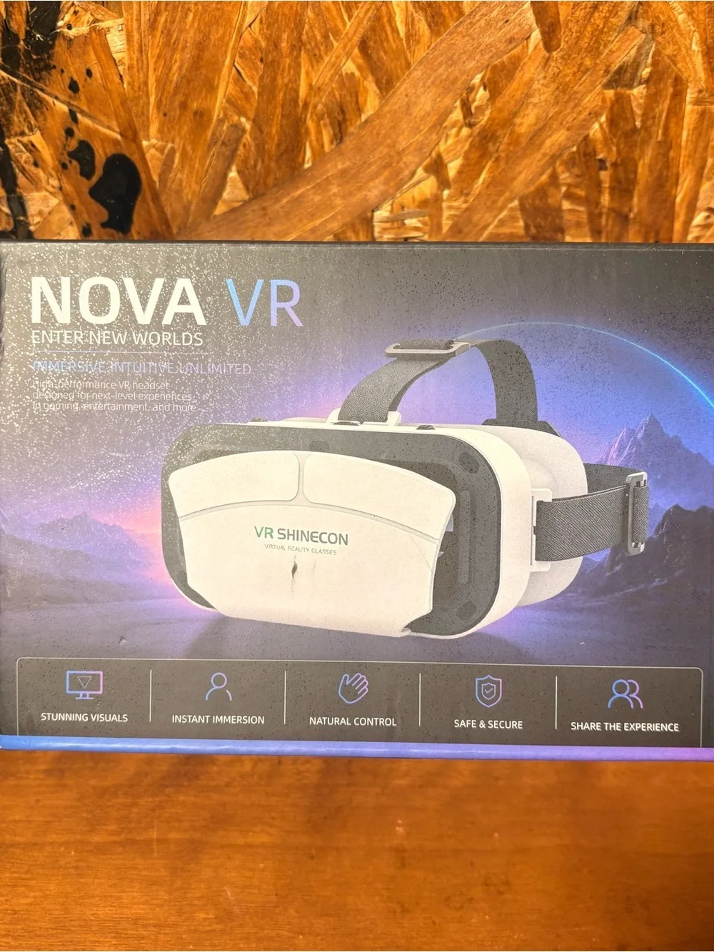 VR Shinecon Nova Smartphone VR Headset - White